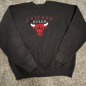 Vintage Fruit of the Loom Black Crewneck Sweater